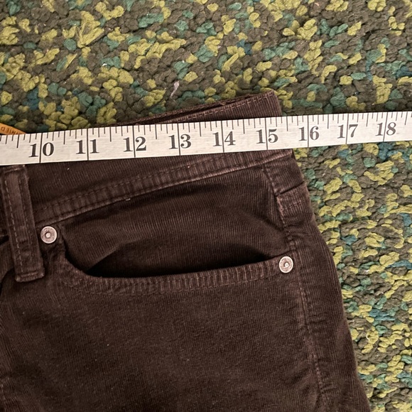 Vintage Adriano Goldschmied Flared Brown Corduroy Pants - Picture 5 of 10